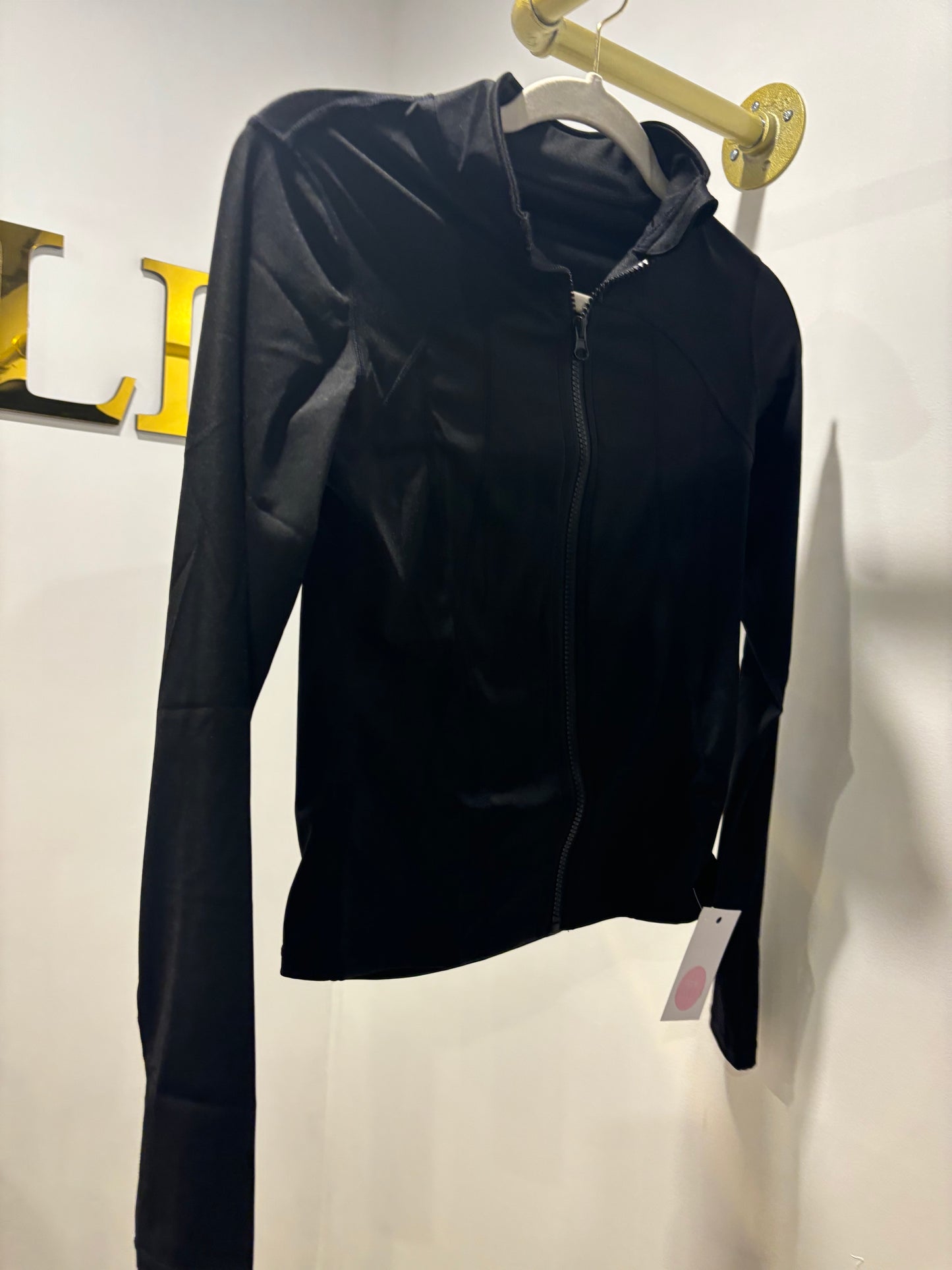 Black zip up
