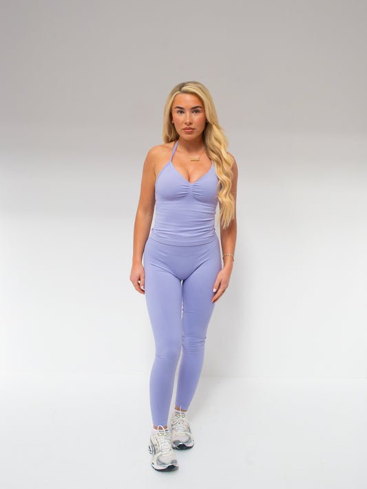 Lilac define halter neck set 💜