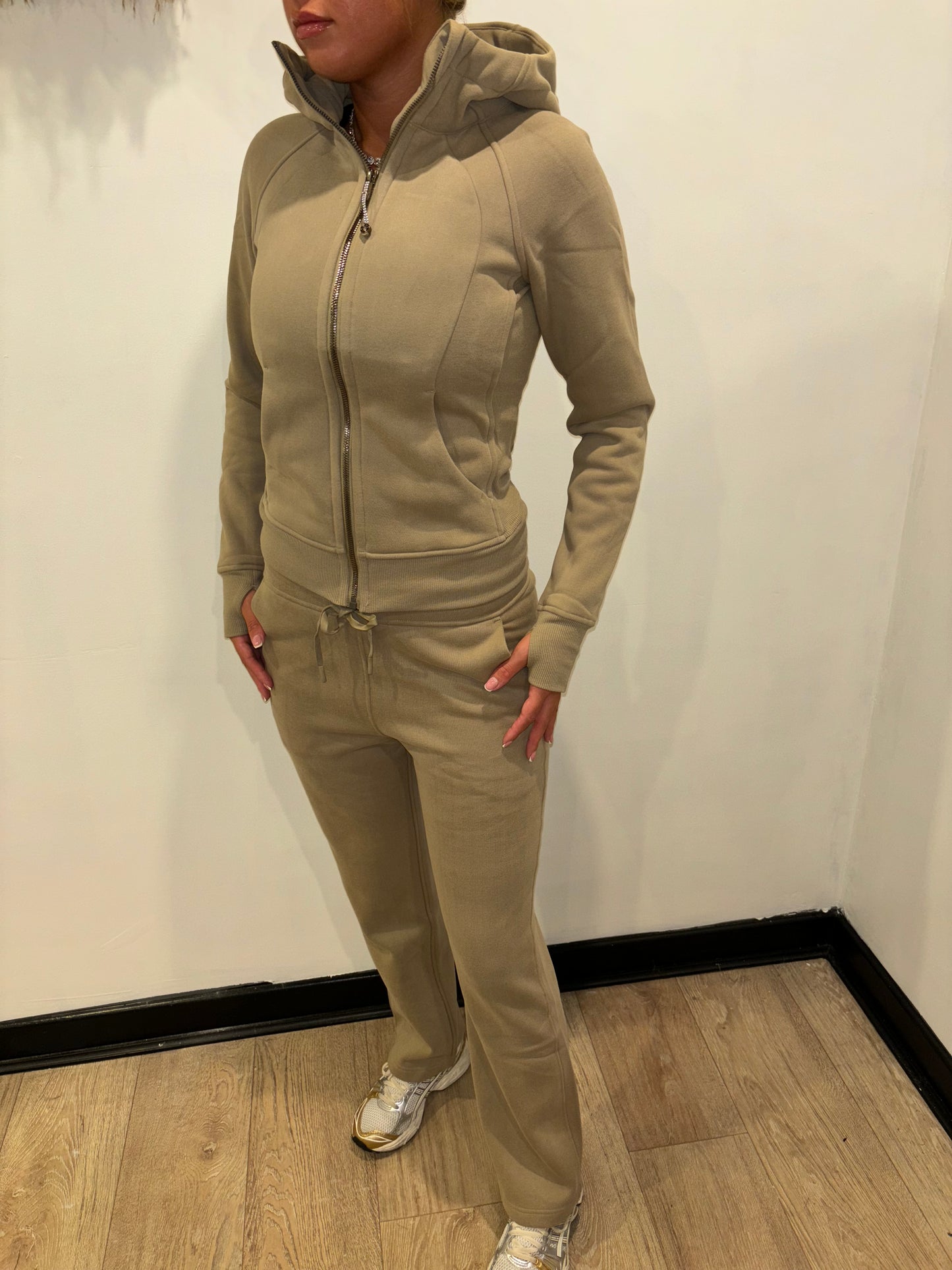 Lulu scuba tracksuit in Sandy🤎