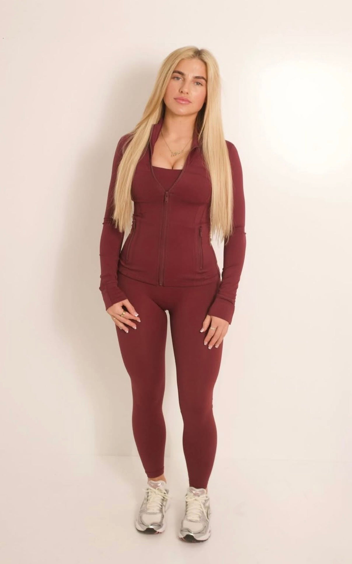 Burgundy LULU 3 pcs set