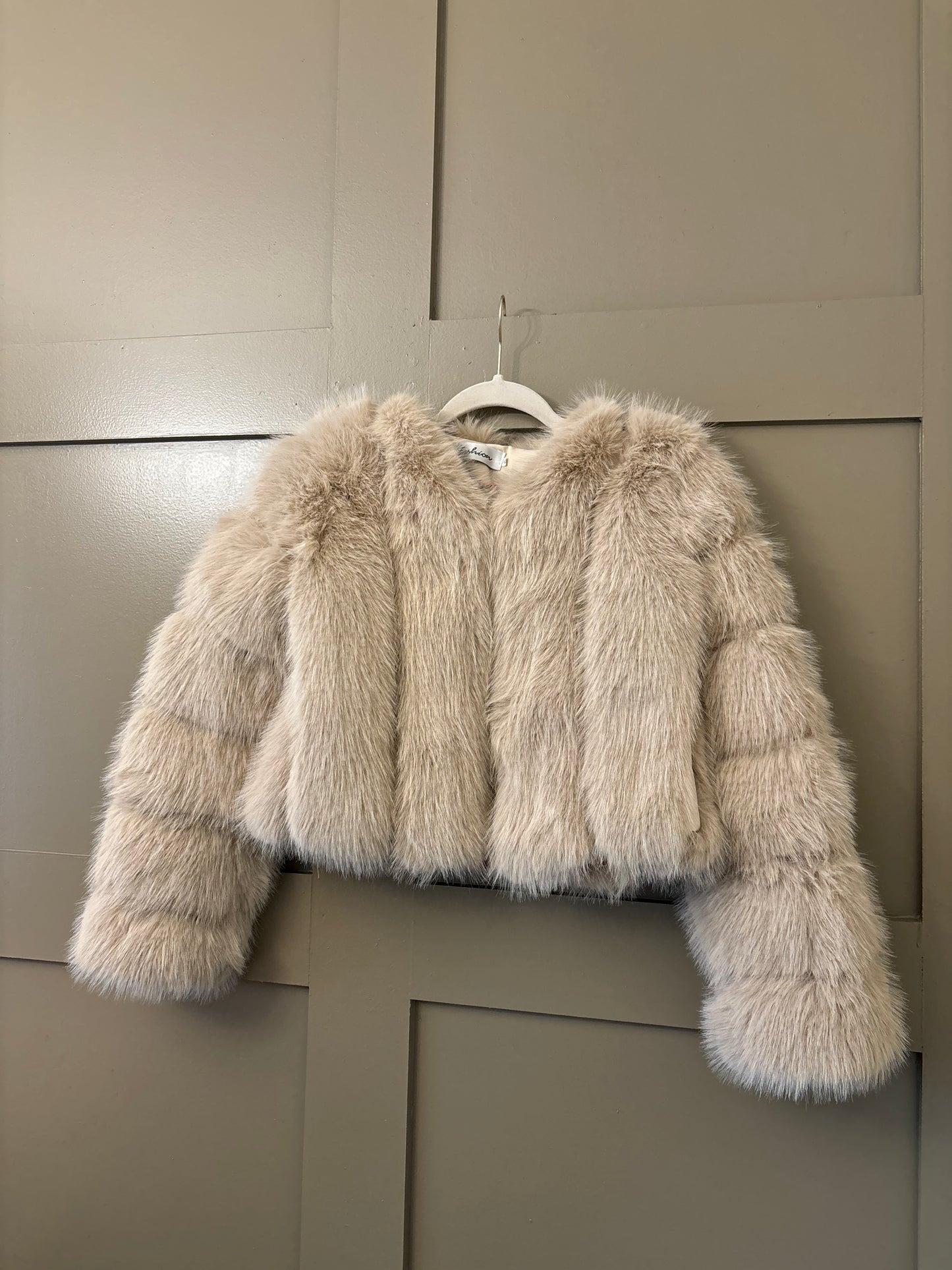 Cosy beige deluxe fur coat 🫶🏽