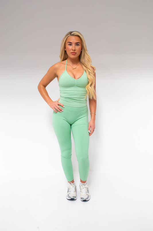 Matcha define halter neck set 🍵
