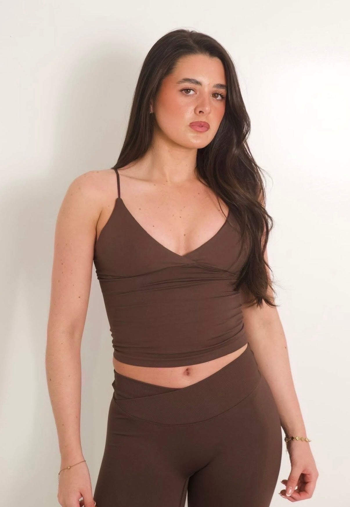 Chocolate Brown Define Flare set