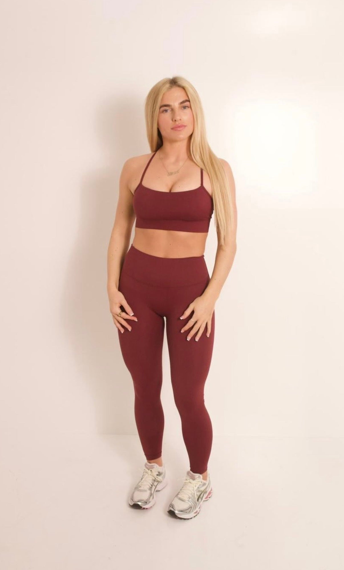 Burgundy LULU 3 pcs set
