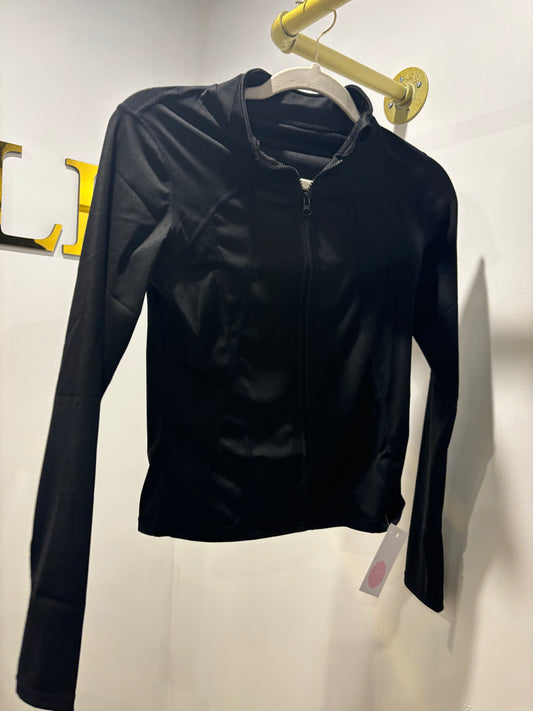 Black zip up